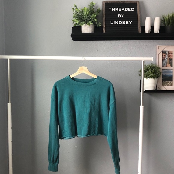 Wild Fable cropped New York sweatshirt - Picture 1 of 8